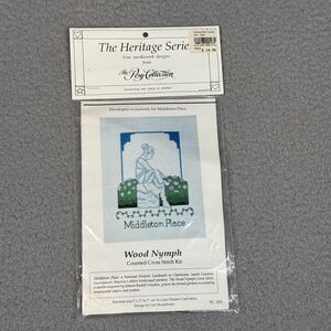 The Posy‎ Collection Wood Nymph Counted Cross Stitch Kit Middleton Place Sealed